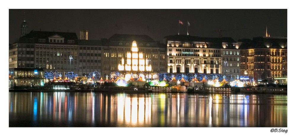 Weihnachtsmarkt am Jungfernstieg