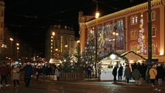 Weihnachtsmarkt am Platz der Republik