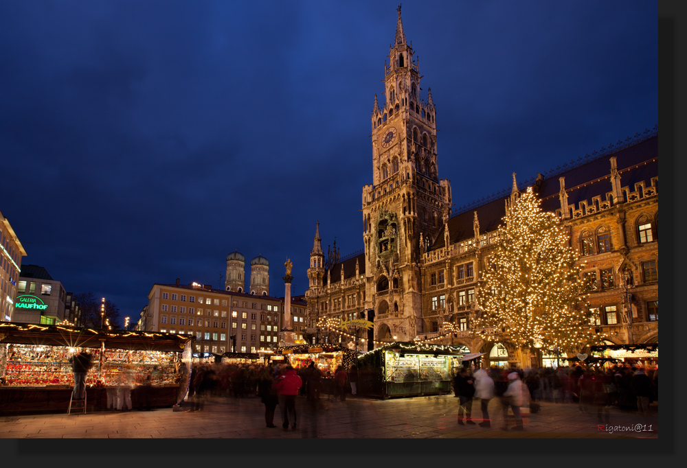 Weihnachtsmarkt am Rathaus München