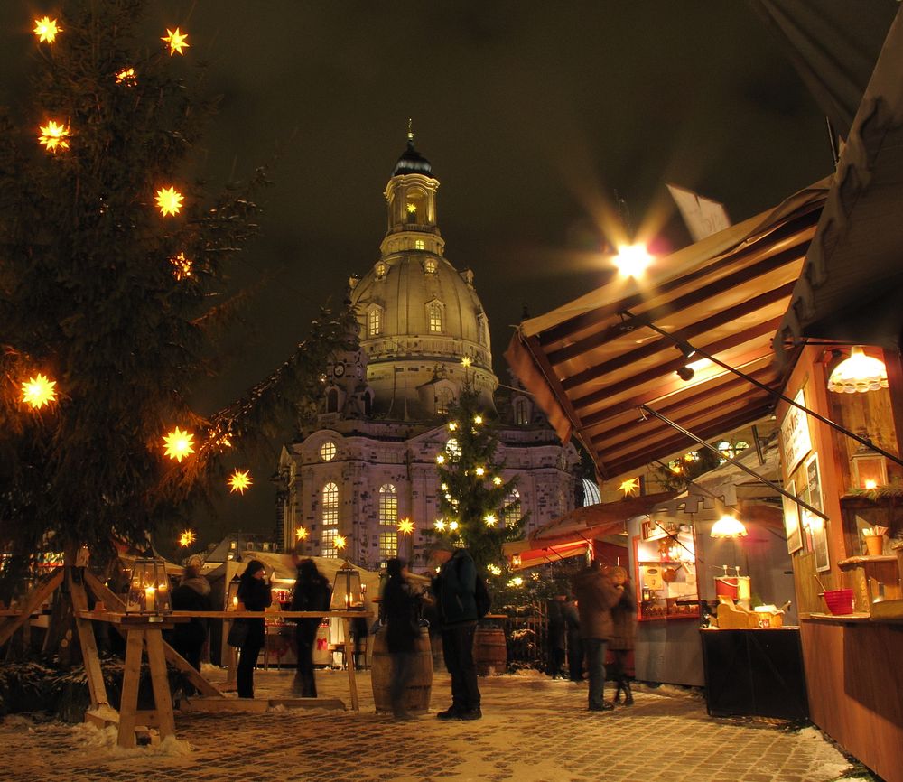 Weihnachtsmarkt auf dem Neumarkt Foto & Bild deutschland, europe, sachsen Bilder auf