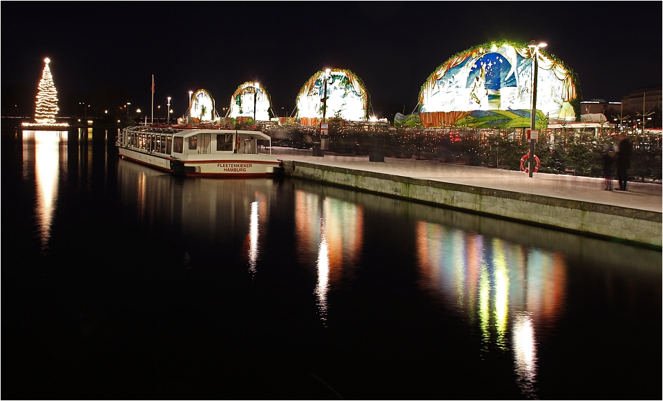 Weihnachtsmarkt auf der Binnenalster