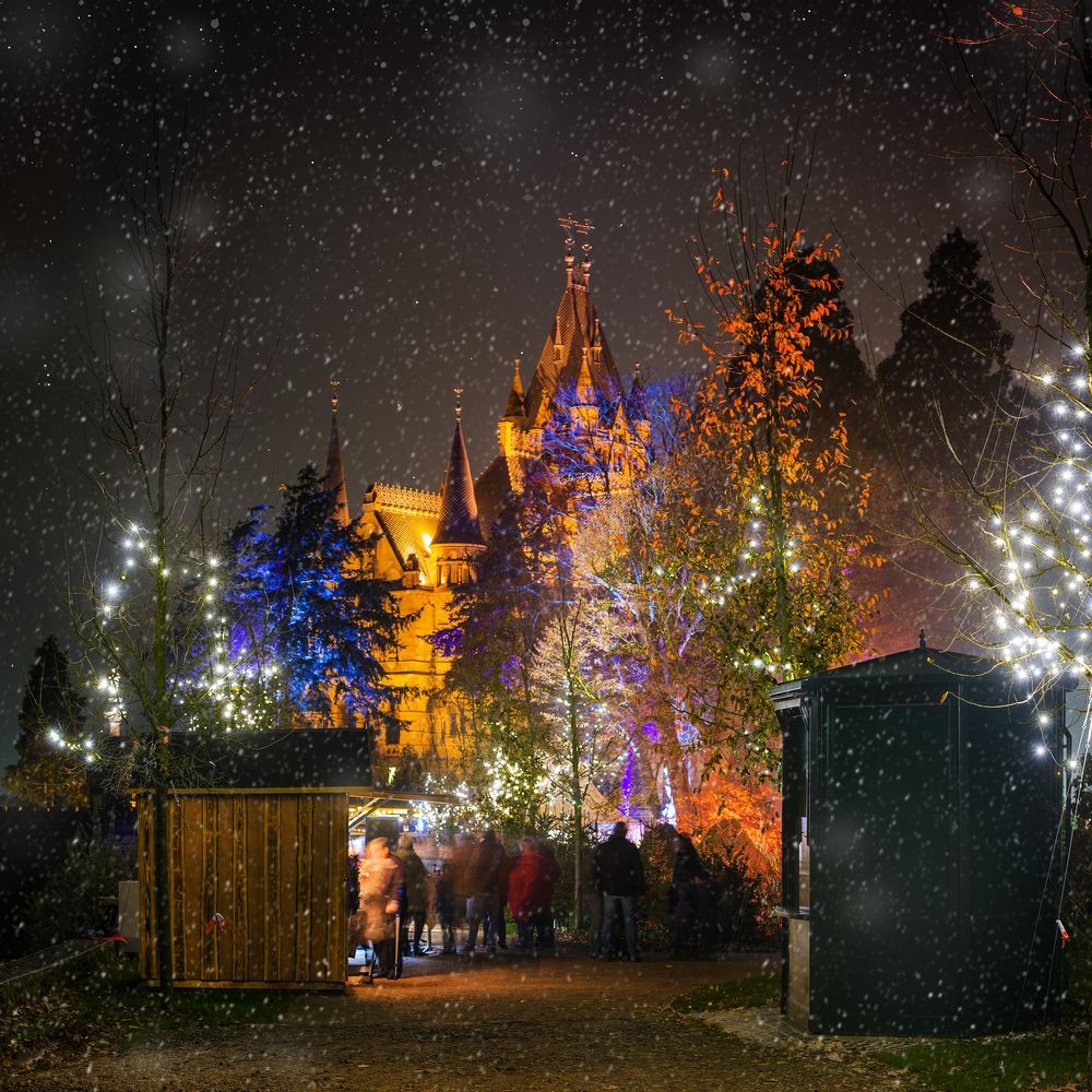 Weihnachtsmarkt auf der Drachenburg