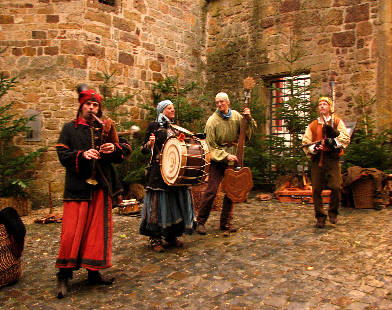 Weihnachtsmarkt auf der Iburg