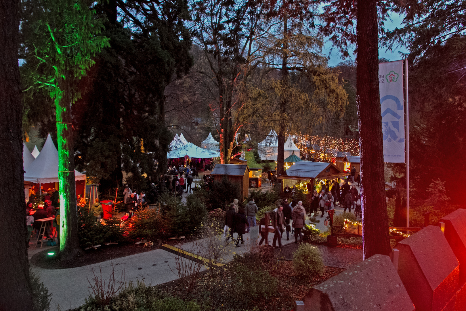 Weihnachtsmarkt auf Schloss Drachenburg