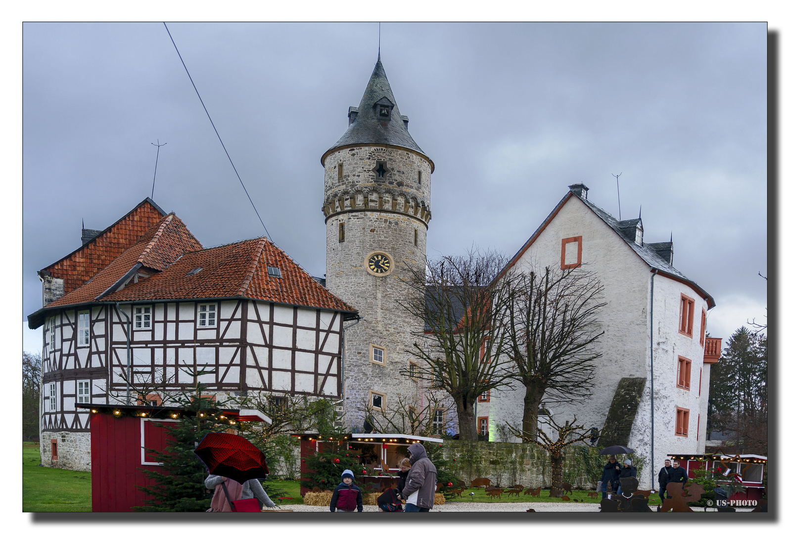 Weihnachtsmarkt auf Schloß Ölber