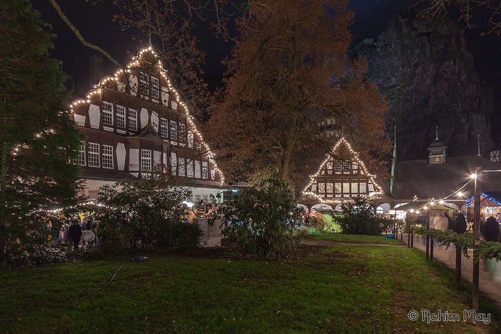 Weihnachtsmarkt Bad Münster Foto & Bild kunstfotografie & kultur