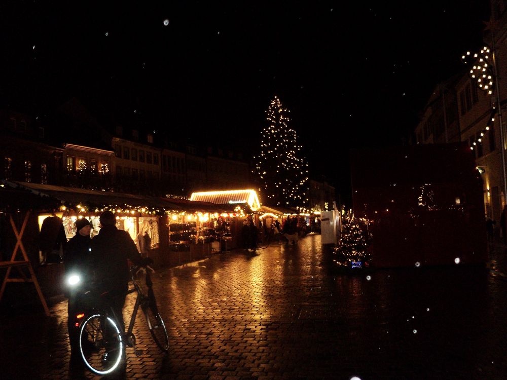 Weihnachtsmarkt Bayreuth (Kaufhausseite)