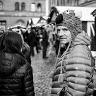 Weihnachtsmarkt-Begegnung