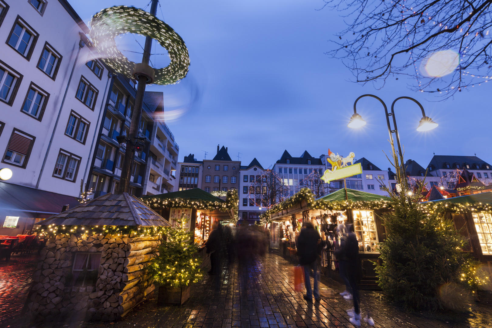 Weihnachtsmarkt beim Kölner Dom