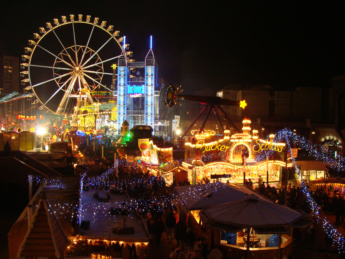 Weihnachtsmarkt Berlin Alexanderplatz 2009 Foto & Bild