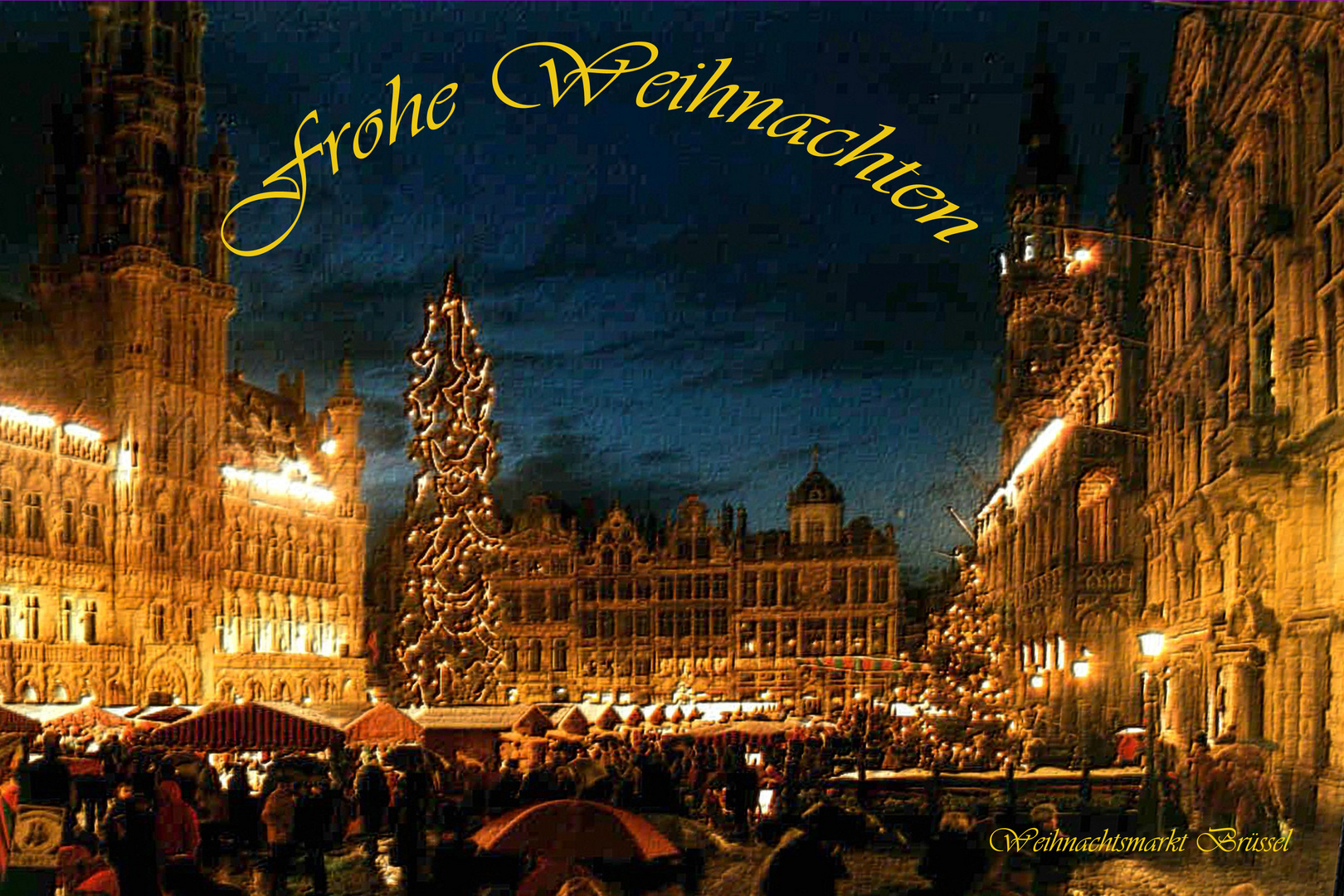 WEIHNACHTSMARKT Brüssel