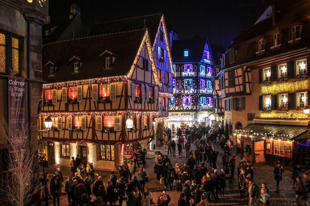 Weihnachtsmarkt Colmar Foto & Bild fotos, canon, city Bilder auf