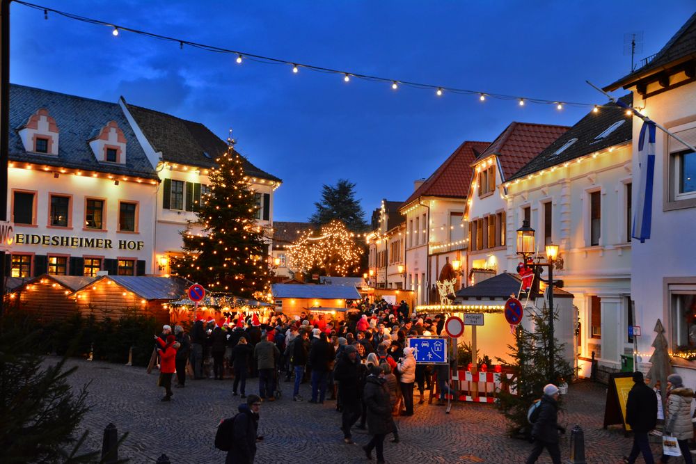 Weihnachtsmarkt Deidesheim/ Pfalz Foto & Bild street, straße