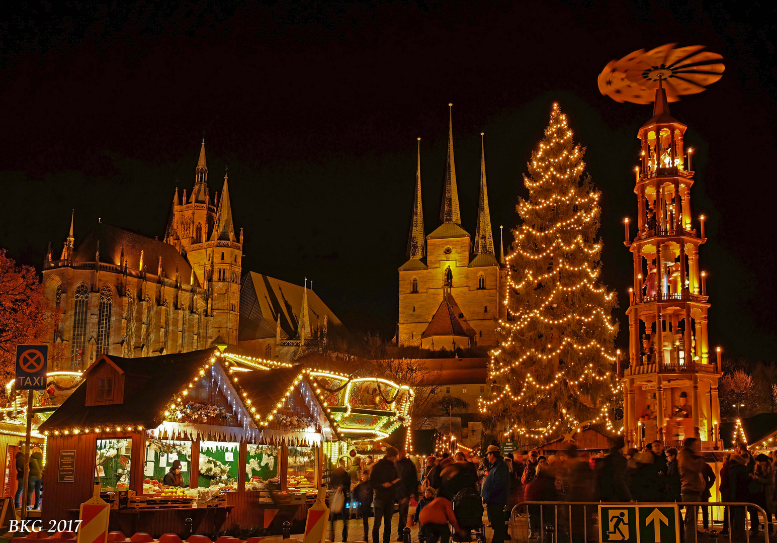 Weihnachtsmarkt Erfurt Foto & Bild reportage dokumentation