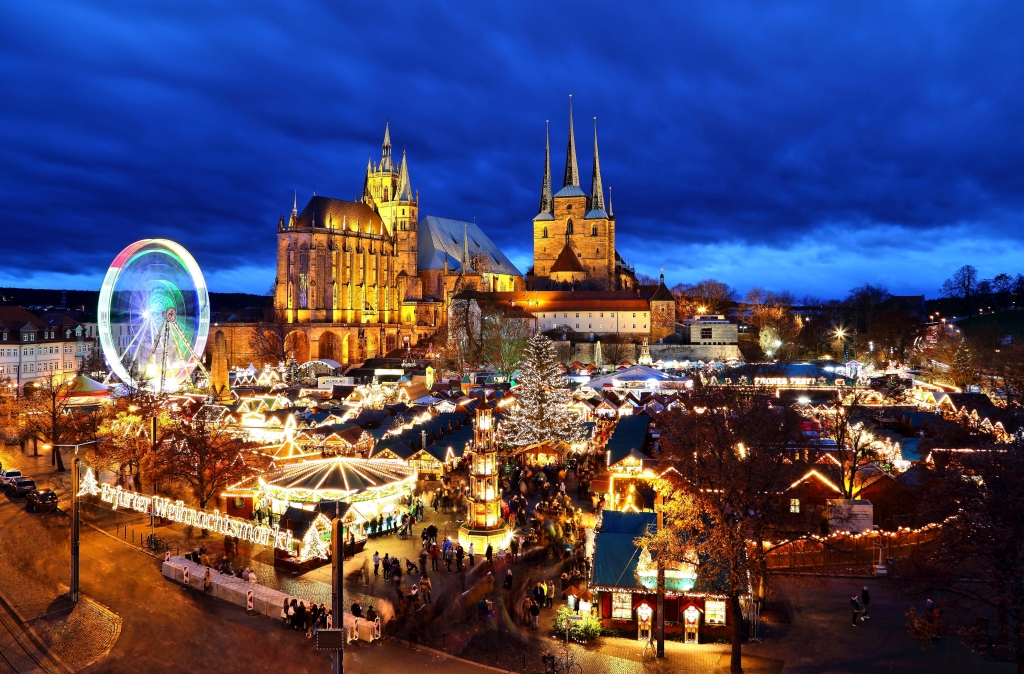 Weihnachtsmarkt Erfurt Foto & Bild world, winter, weihnachtsmarkt