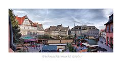 Weihnachtsmarkt Goslar - Pano