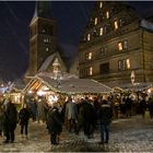 Weihnachtsmarkt Hameln im Schneetreiben