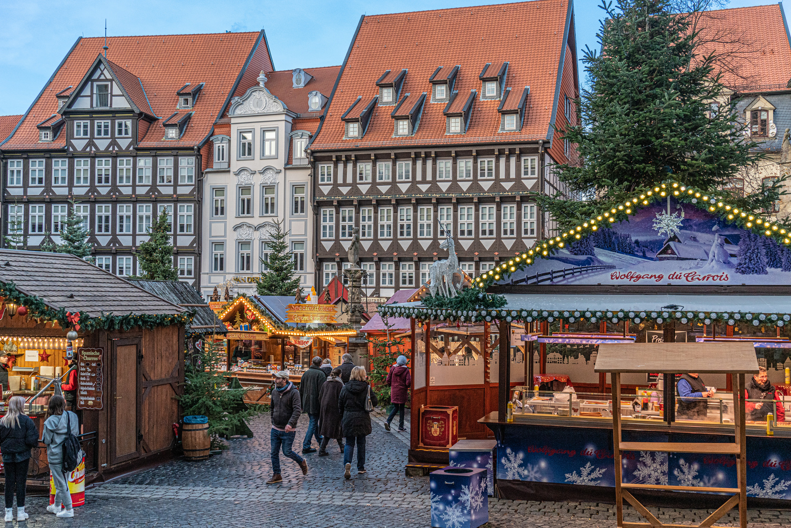 Weihnachtsmarkt I Hildesheim Foto & Bild architektur