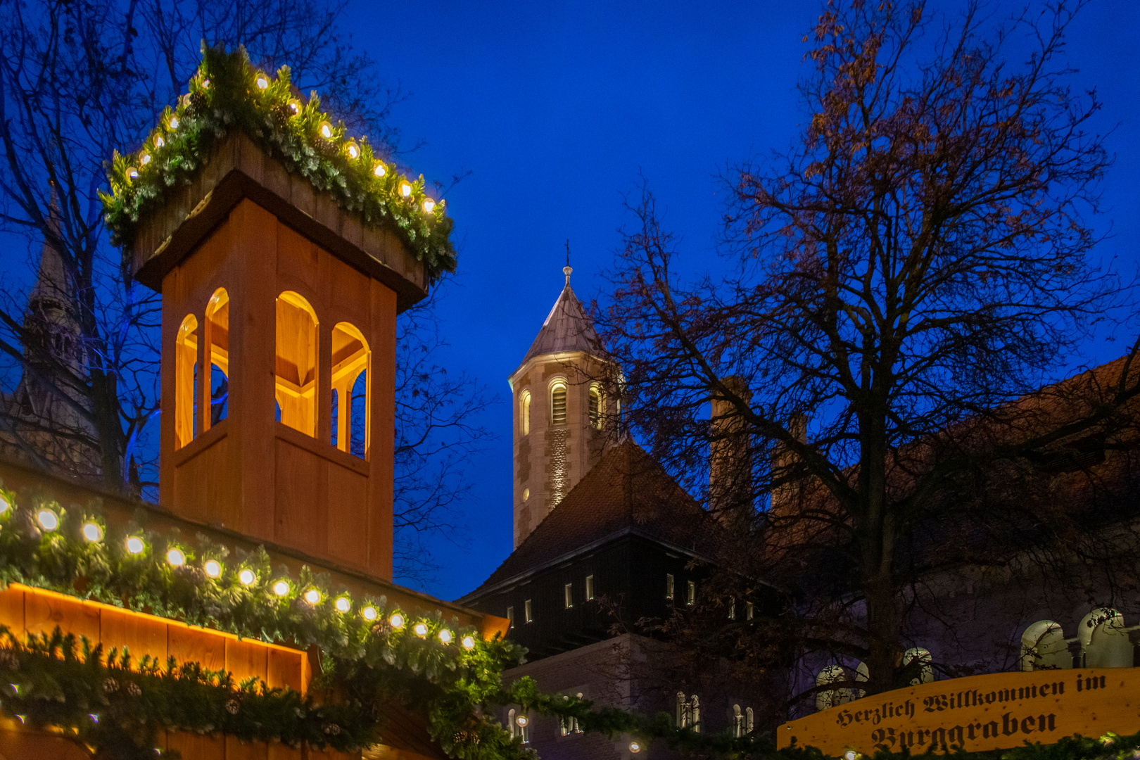 Weihnachtsmarkt im Burggraben - Braunschweig