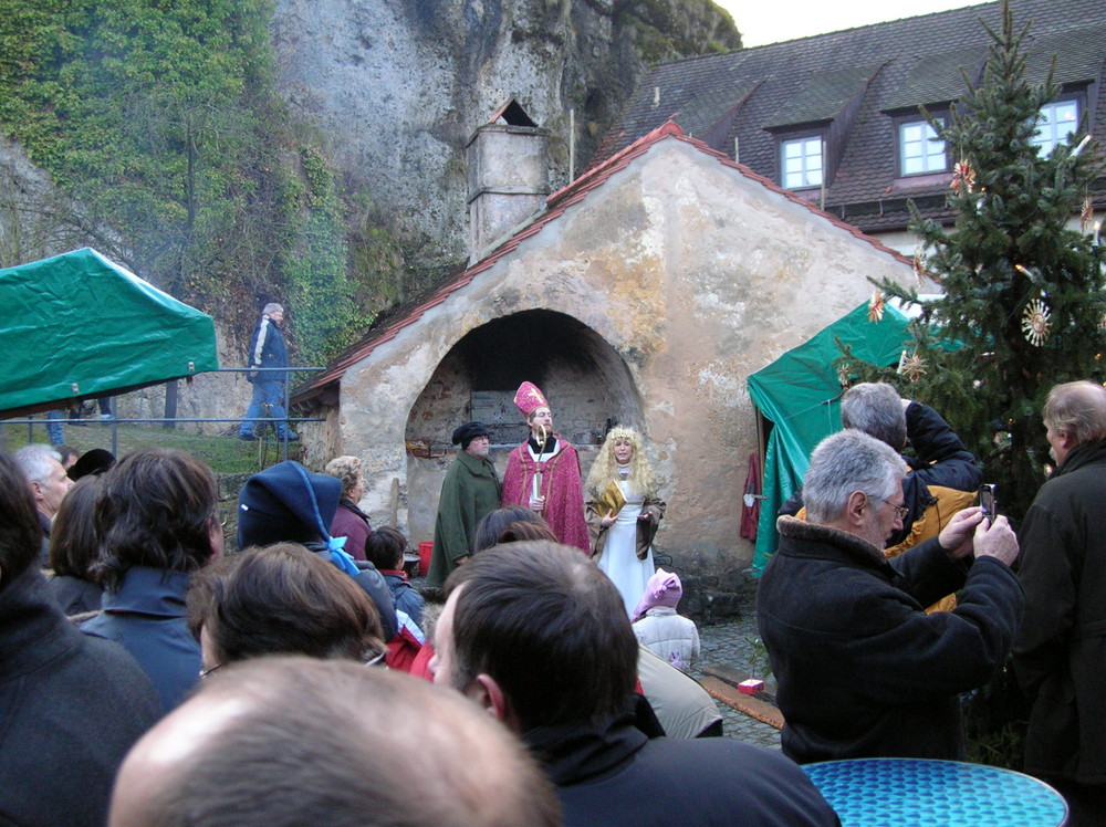 Weihnachtsmarkt im Fränkische Schweiz-Museum Tüchersfeld