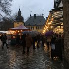 Weihnachtsmarkt im Regen