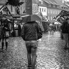 Weihnachtsmarkt im Regen