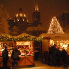 Weihnachtsmarkt im Schnee 2010