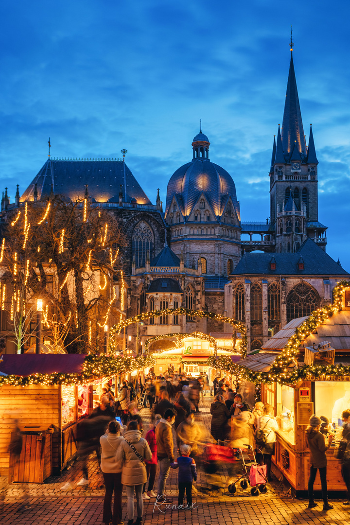 Weihnachtsmarkt in Aachen