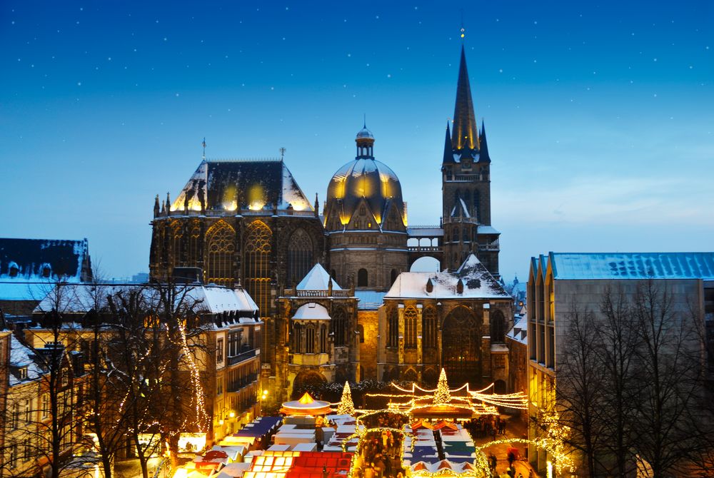Weihnachtsmarkt in Aachen Foto & Bild jahreszeiten, winter