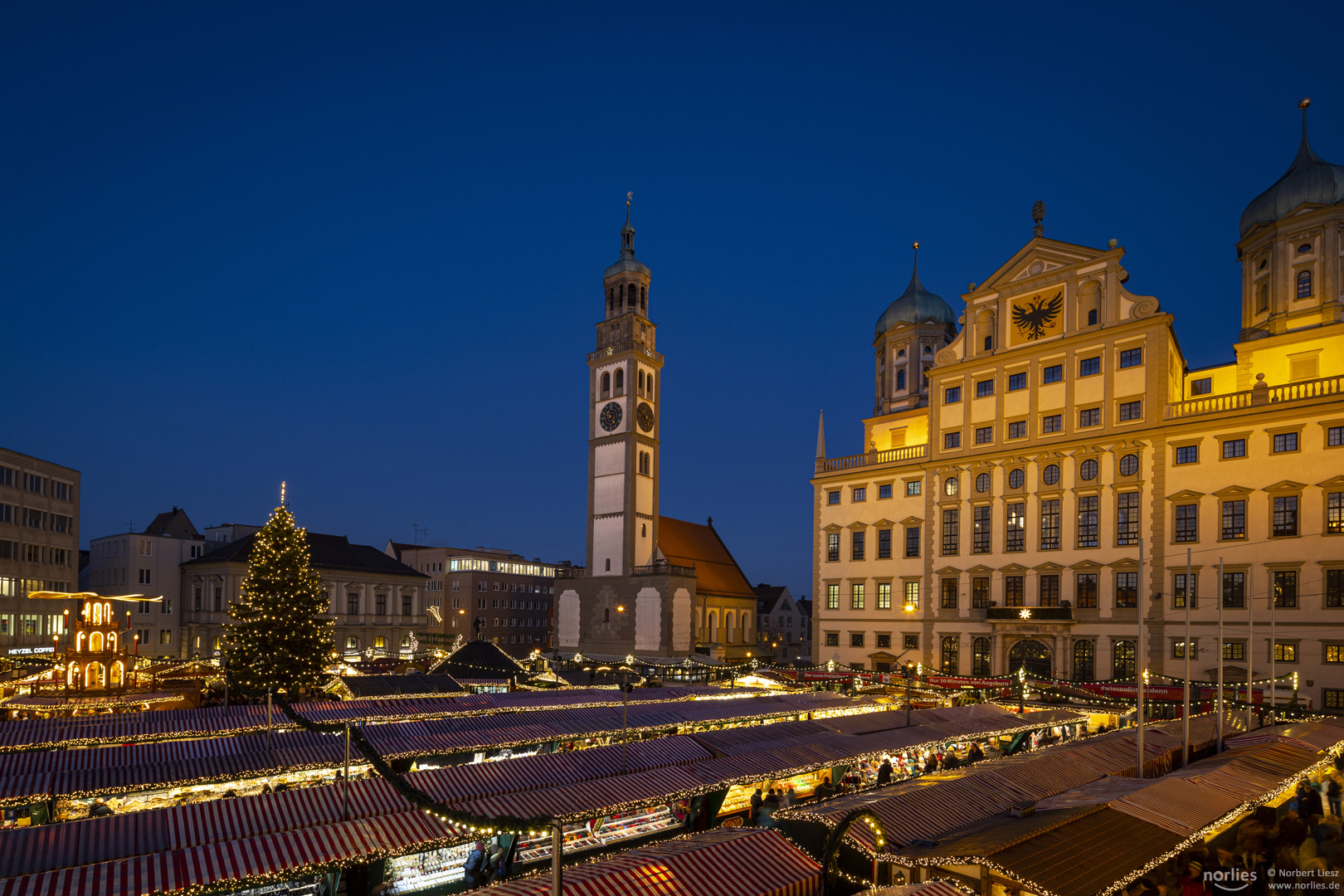 Weihnachtsmarkt in Augsburg