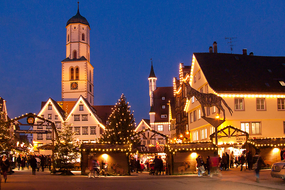 Weihnachtsmarkt in Biberach/Riß