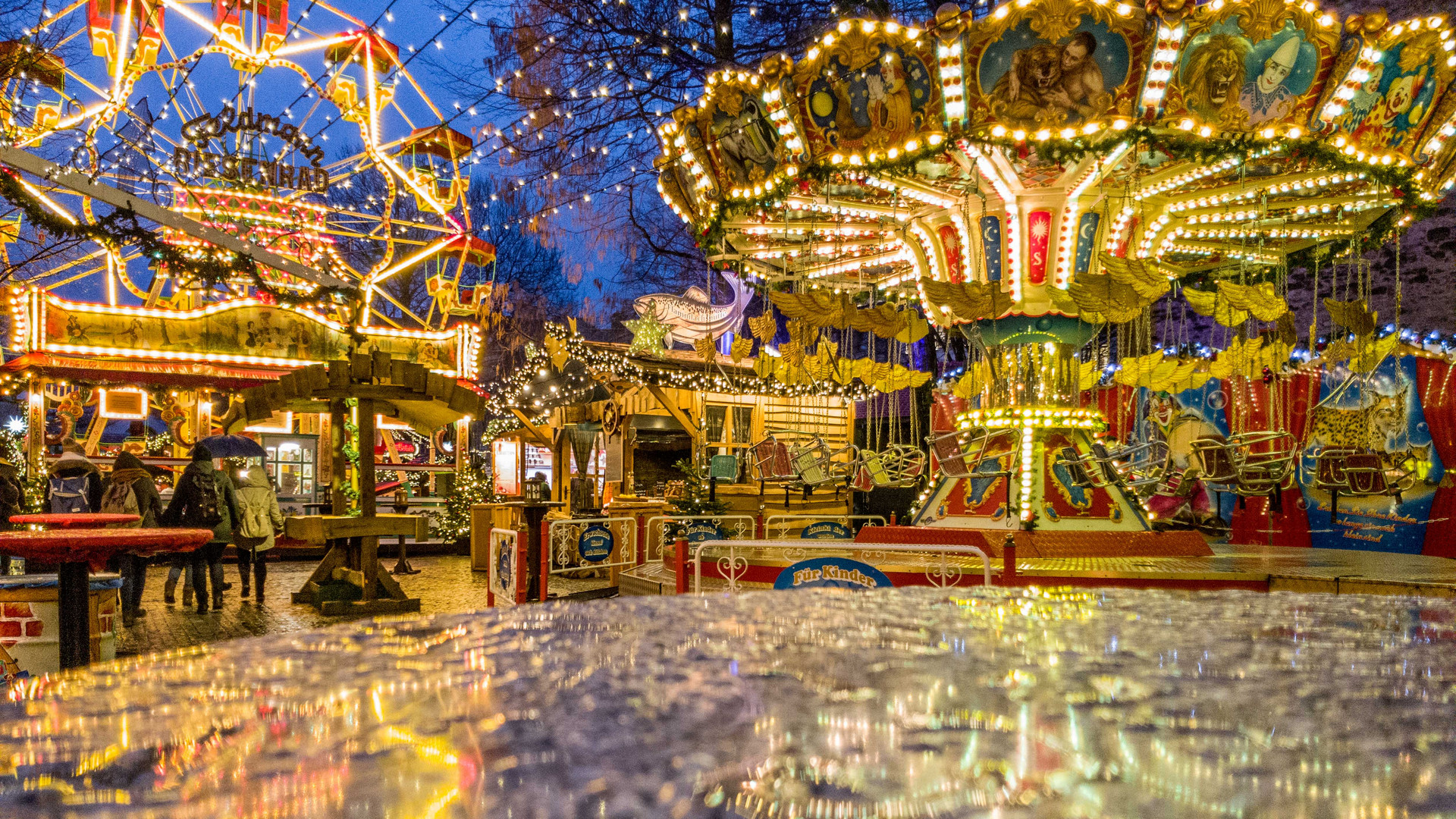 Weihnachtsmarkt in Bielefeld Foto & Bild weihnachtsmarkt, riesenrad