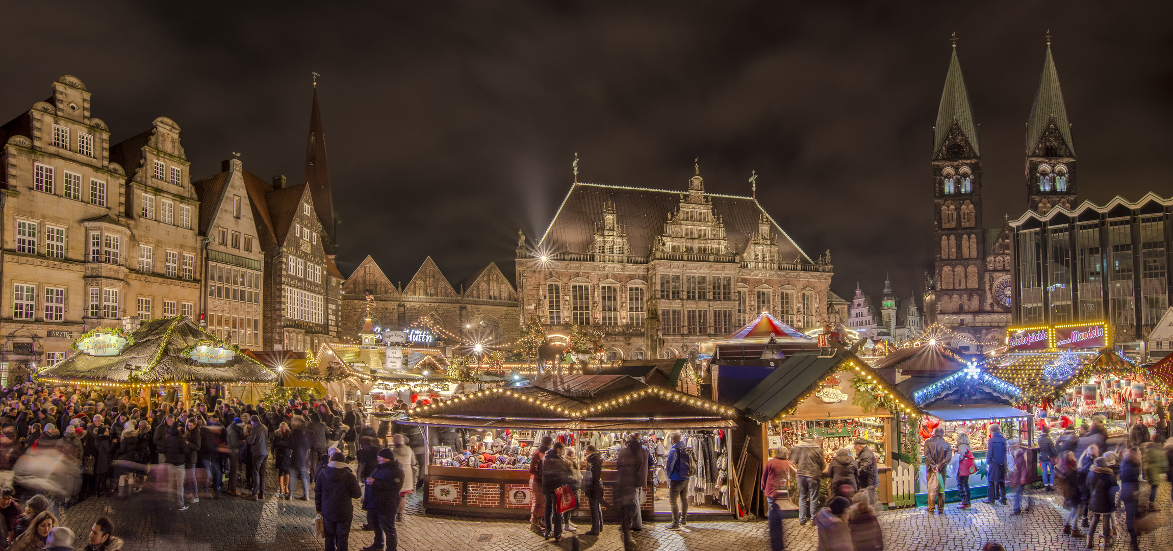 Weihnachtsmarkt in Bremen Foto & Bild architektur, architektur bei nacht, weihnachten Bilder