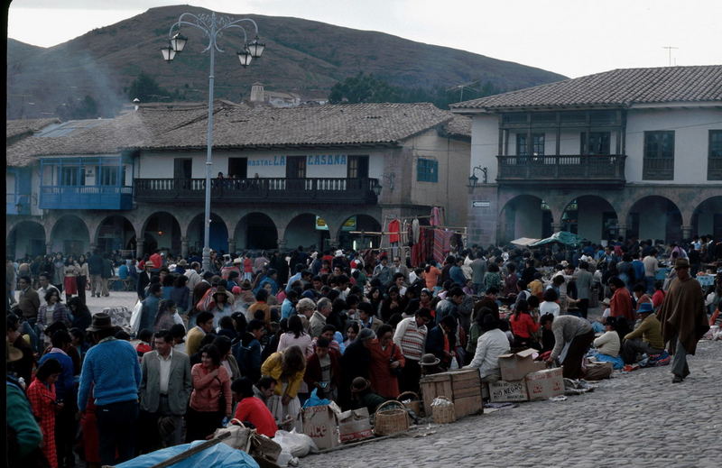 Weihnachtsmarkt in Cusco