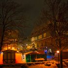 Weihnachtsmarkt in der Altstadt von Fritzlar.