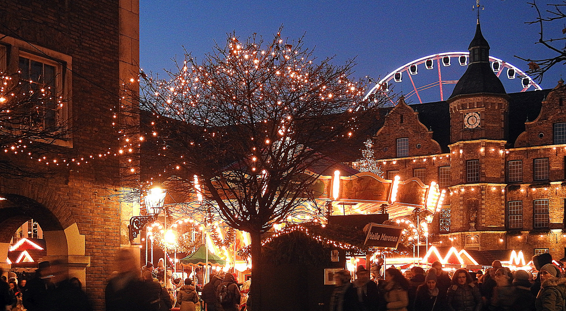 Weihnachtsmarkt in der Düsseldorfer Altstadt