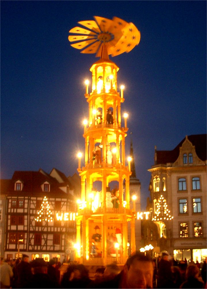 Weihnachtsmarkt in Erfurt