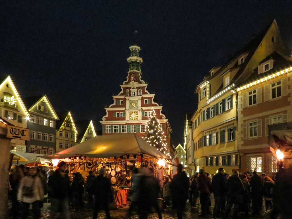 Weihnachtsmarkt in Esslingen Foto & Bild kunstfotografie & kultur