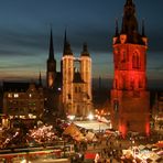 Weihnachtsmarkt in Halle/S 2009