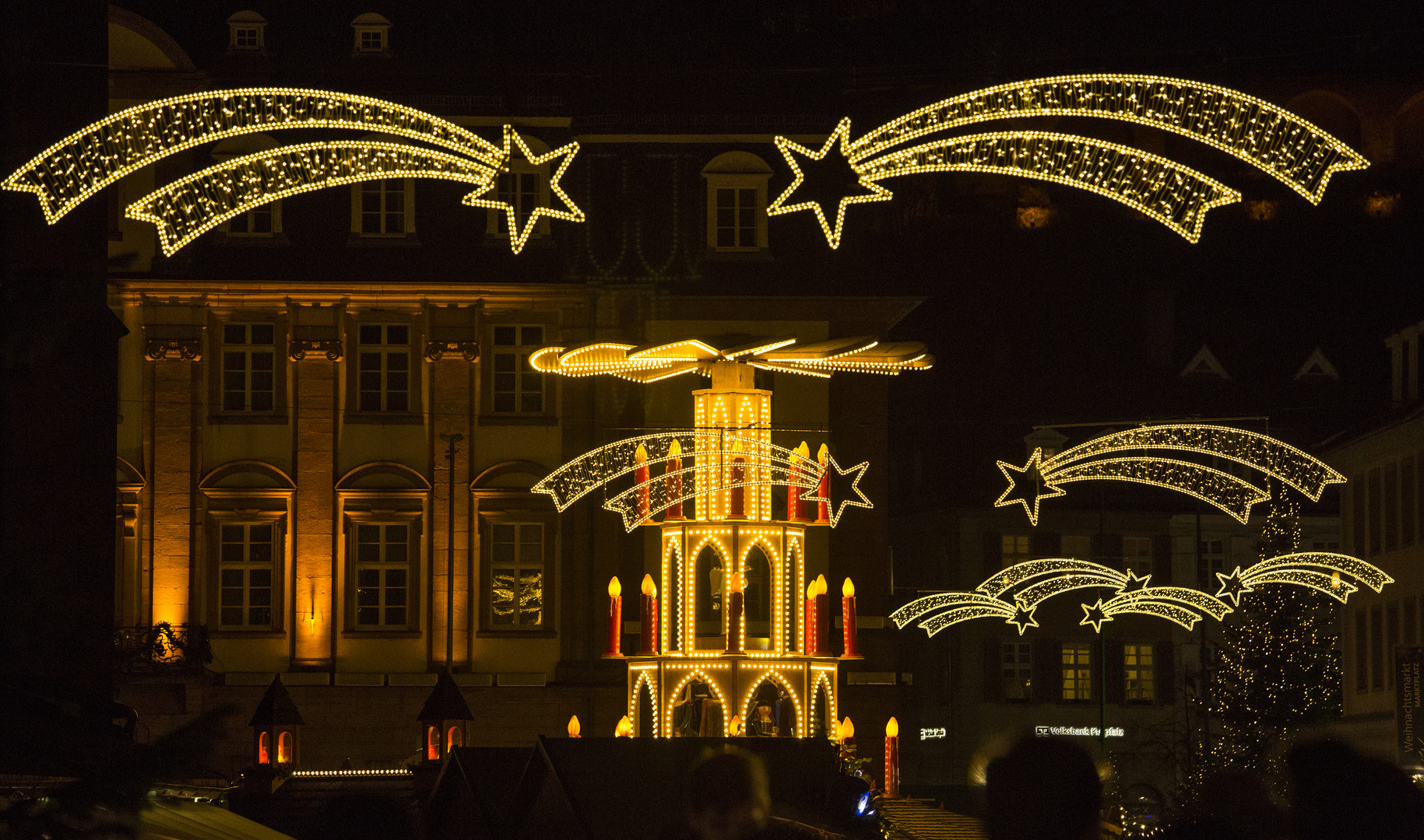 Weihnachtsmarkt in Heidelberg