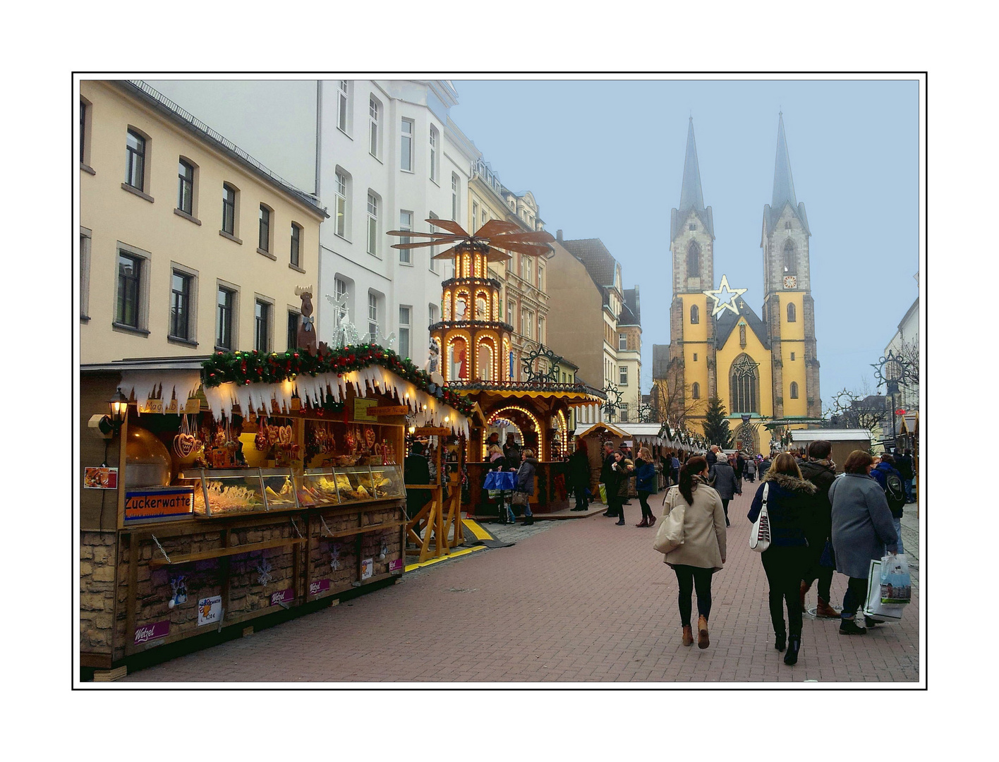 Weihnachtsmarkt in Hof