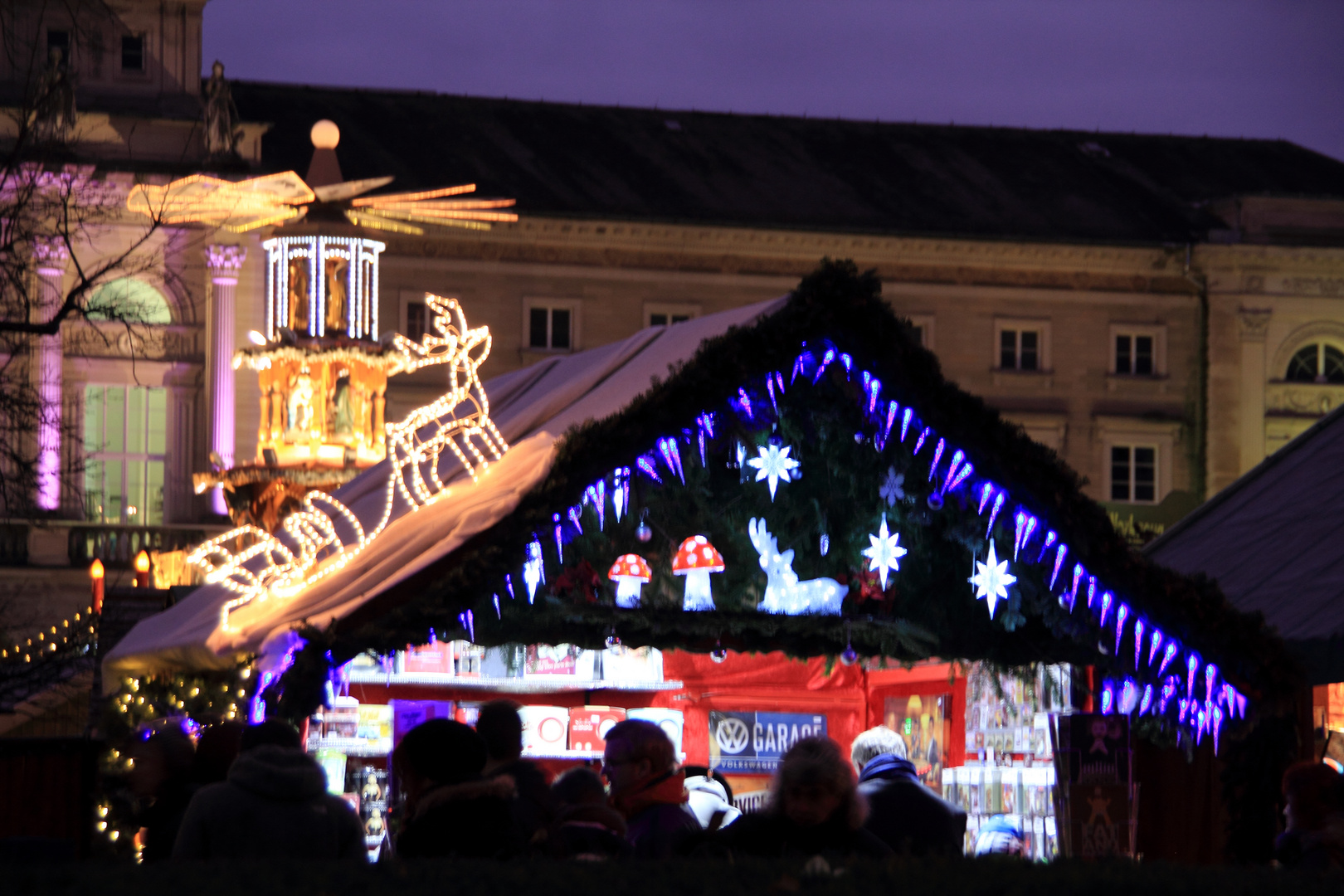 Weihnachtsmarkt in Karlsruhe