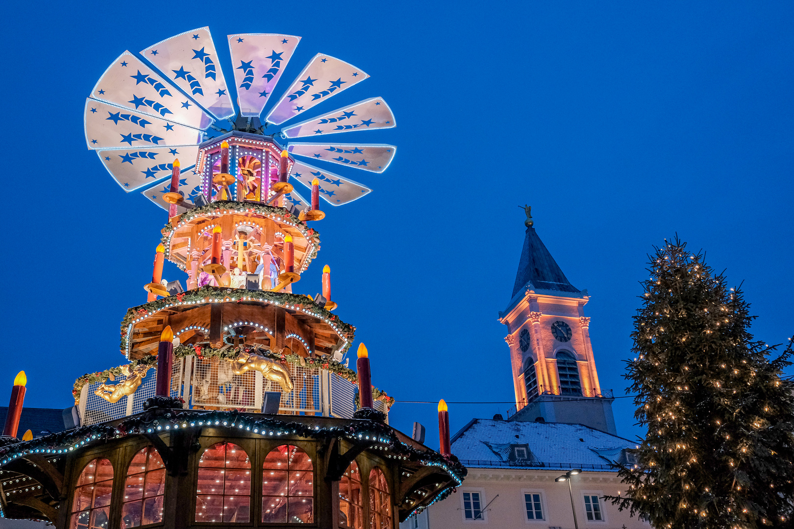 Weihnachtsmarkt in Karlsruhe Foto & Bild dokumentation, outdoor