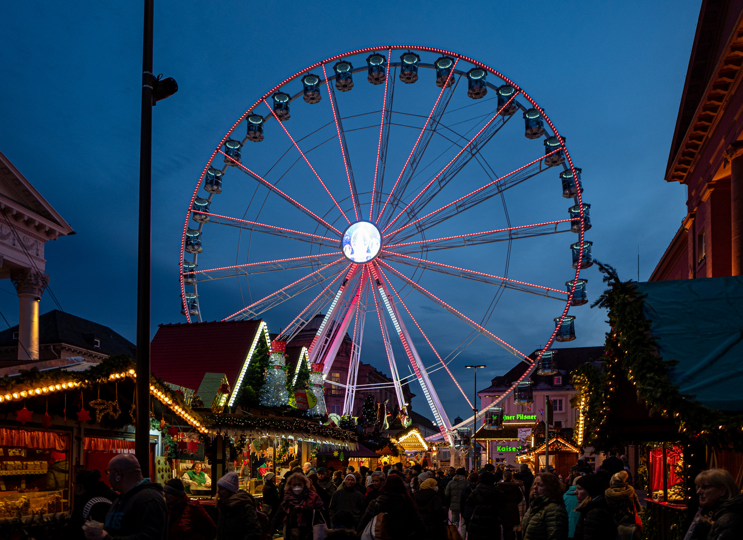 Weihnachtsmarkt in Karlsruhe