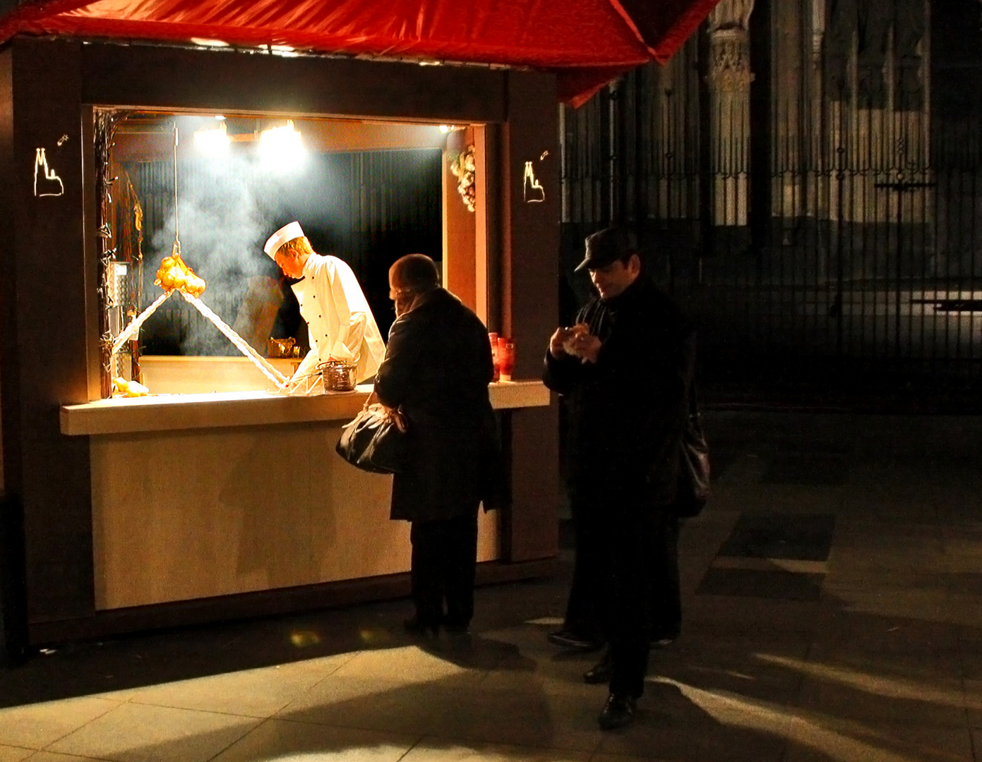 Weihnachtsmarkt in Köln.....