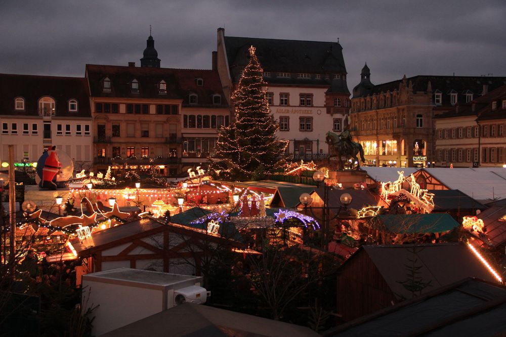 Weihnachtsmarkt in Landau 2 Foto & Bild kunstfotografie & kultur