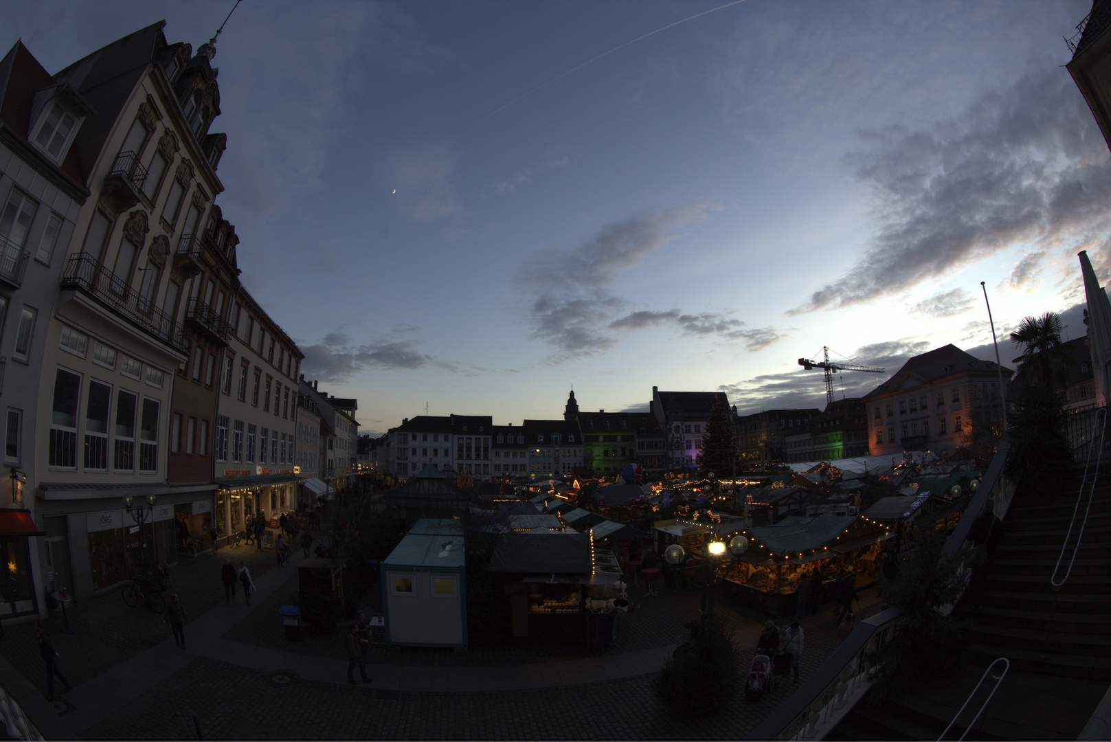 Weihnachtsmarkt in Landau am 17.12.15