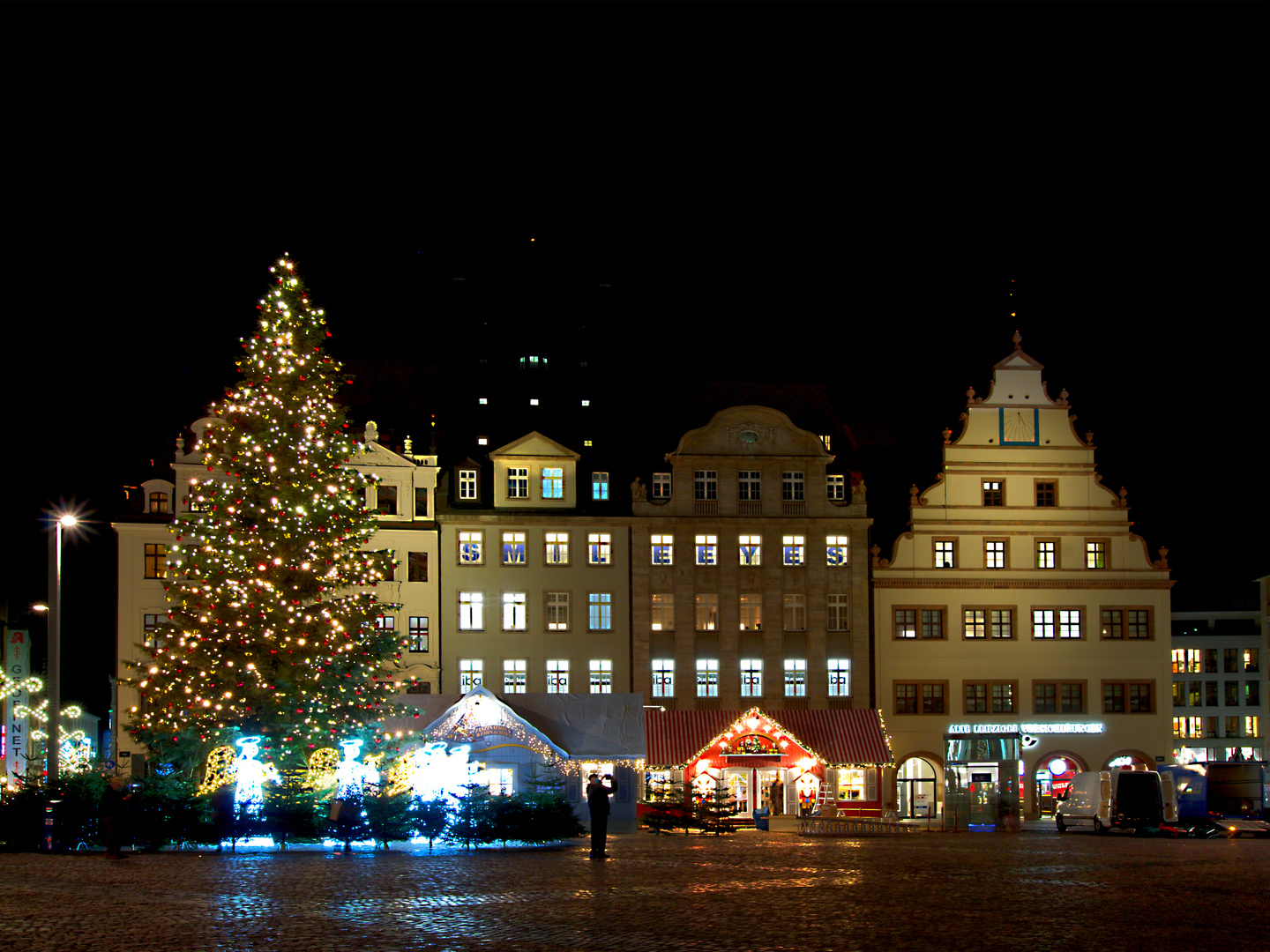 Weihnachtsmarkt in Leipzig