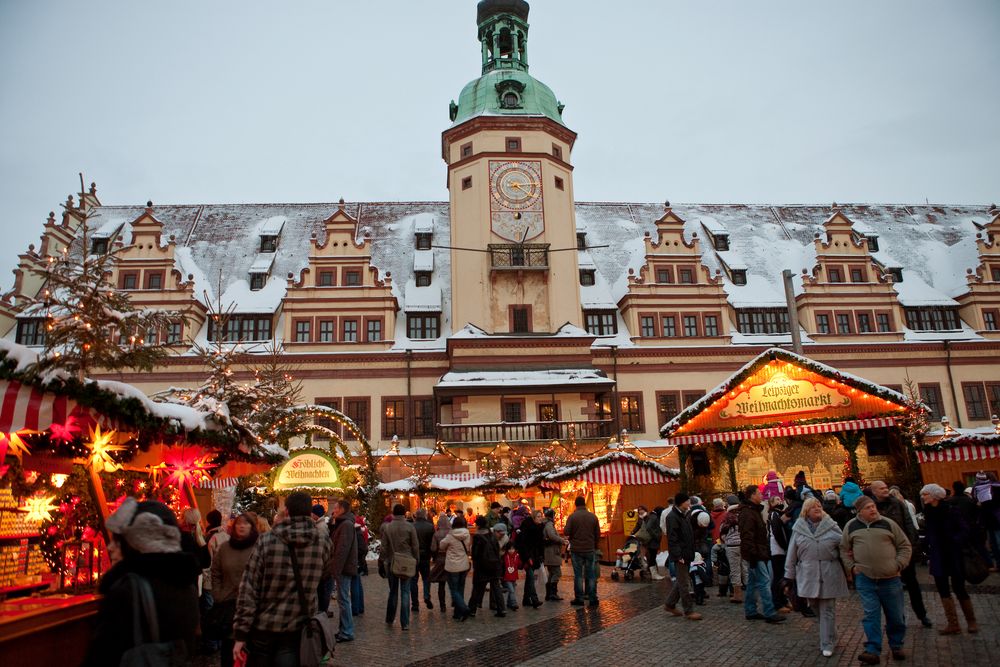 Weihnachtsmarkt in Leipzig