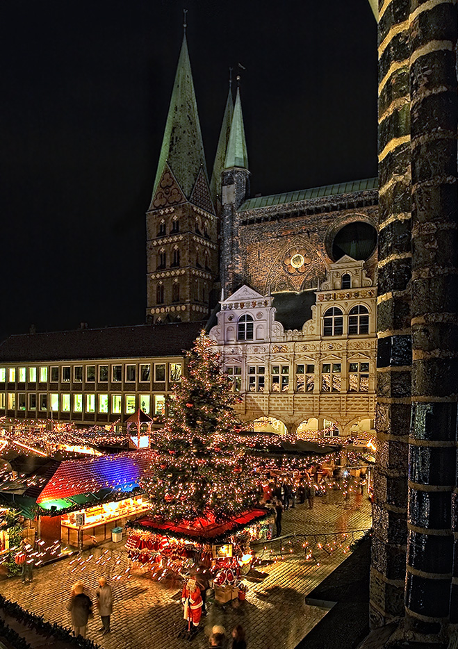 Weihnachtsmarkt in Lübeck